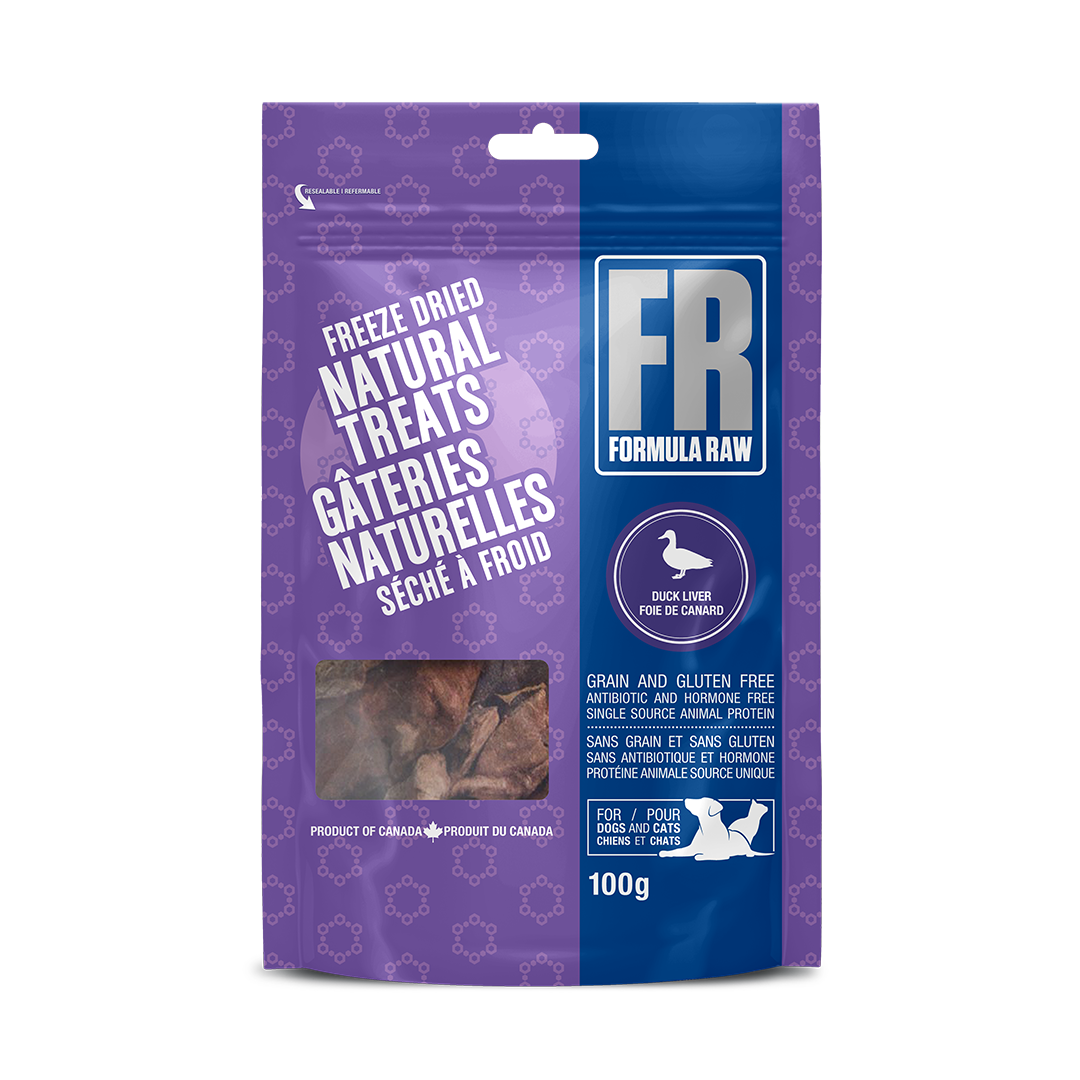 Freeze Dried Duck Liver by Formula Raw